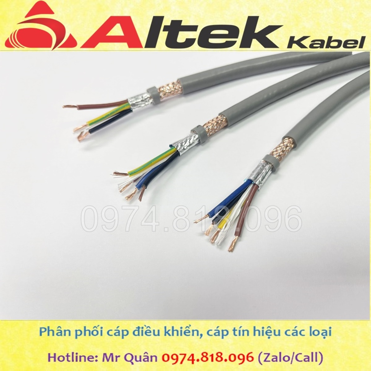 Dây tín hiệu Altek Kabel 4 ruột rvv rvvp