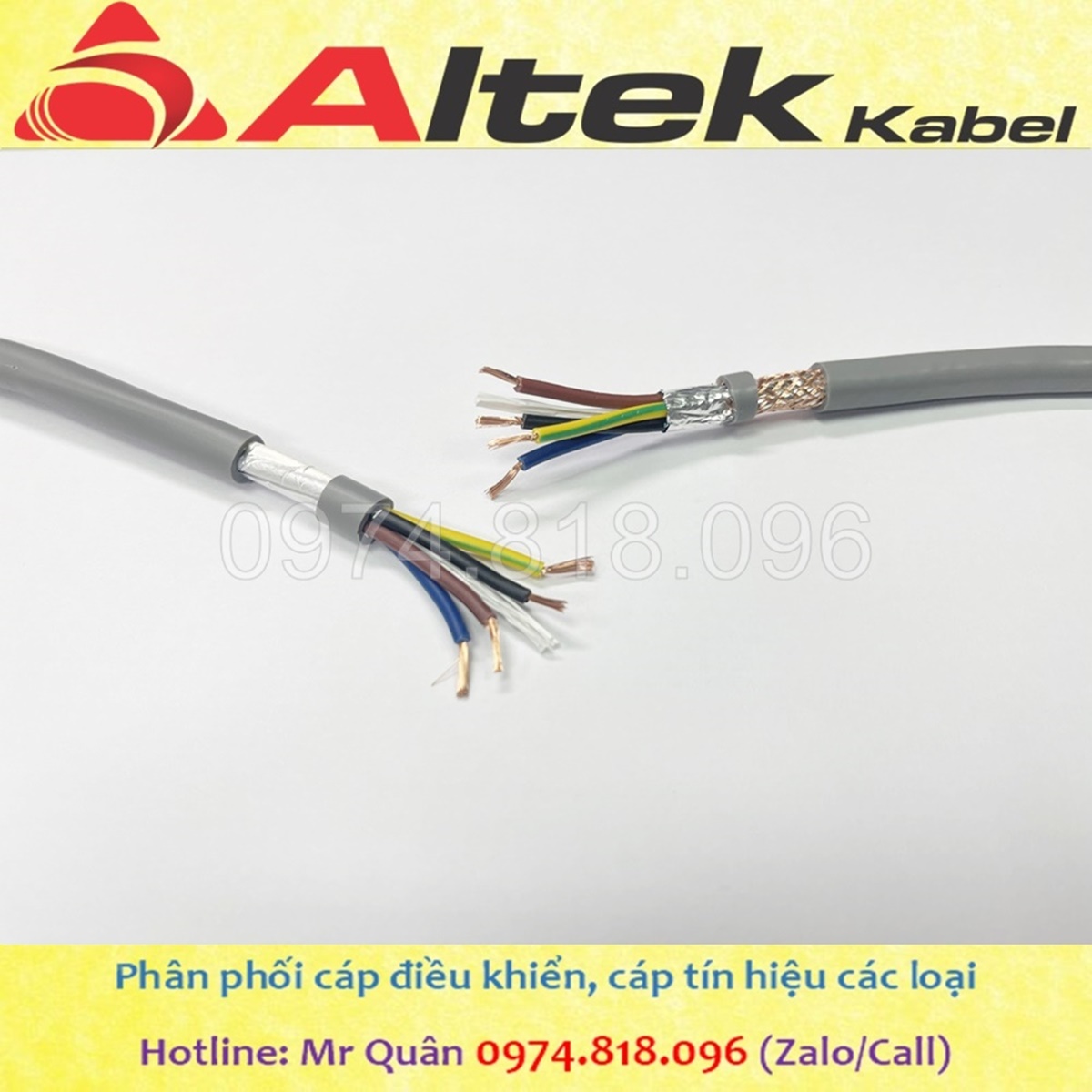 Dây tín hiệu Altek Kabel 4 ruột rvv rvvp