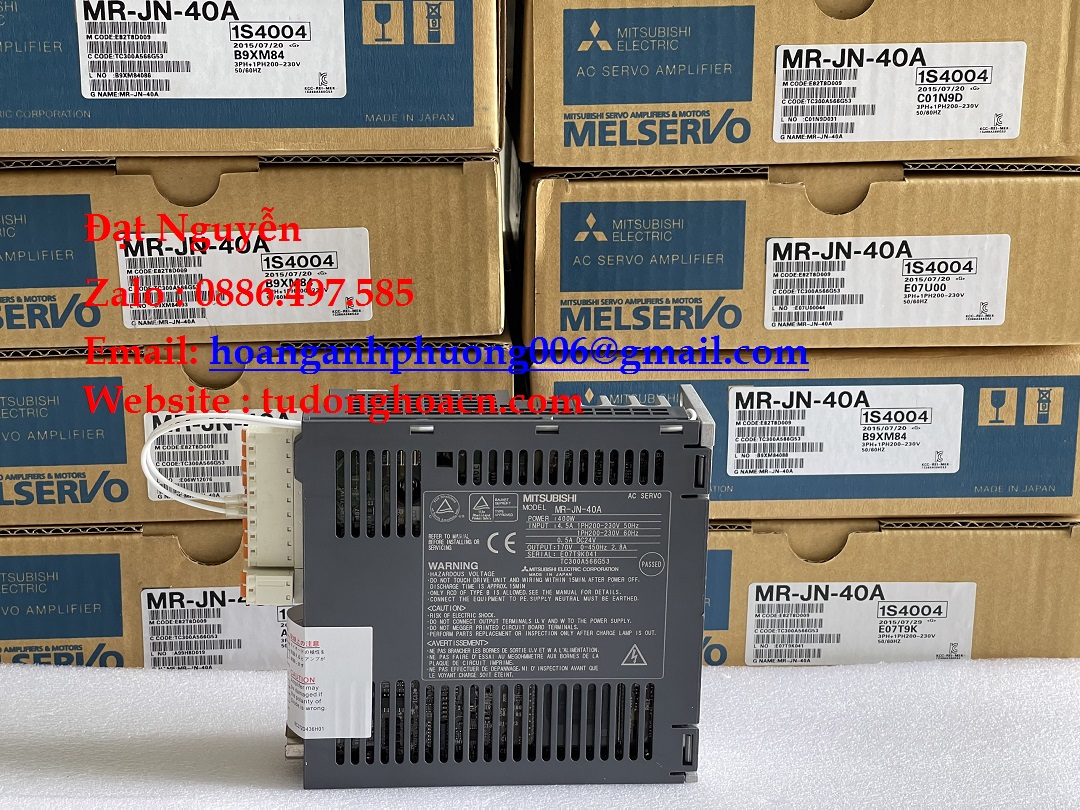 Servo MR-JN-40A bộ driver chính hãng Mitsubishi mới - Nhà cung cấp HAP