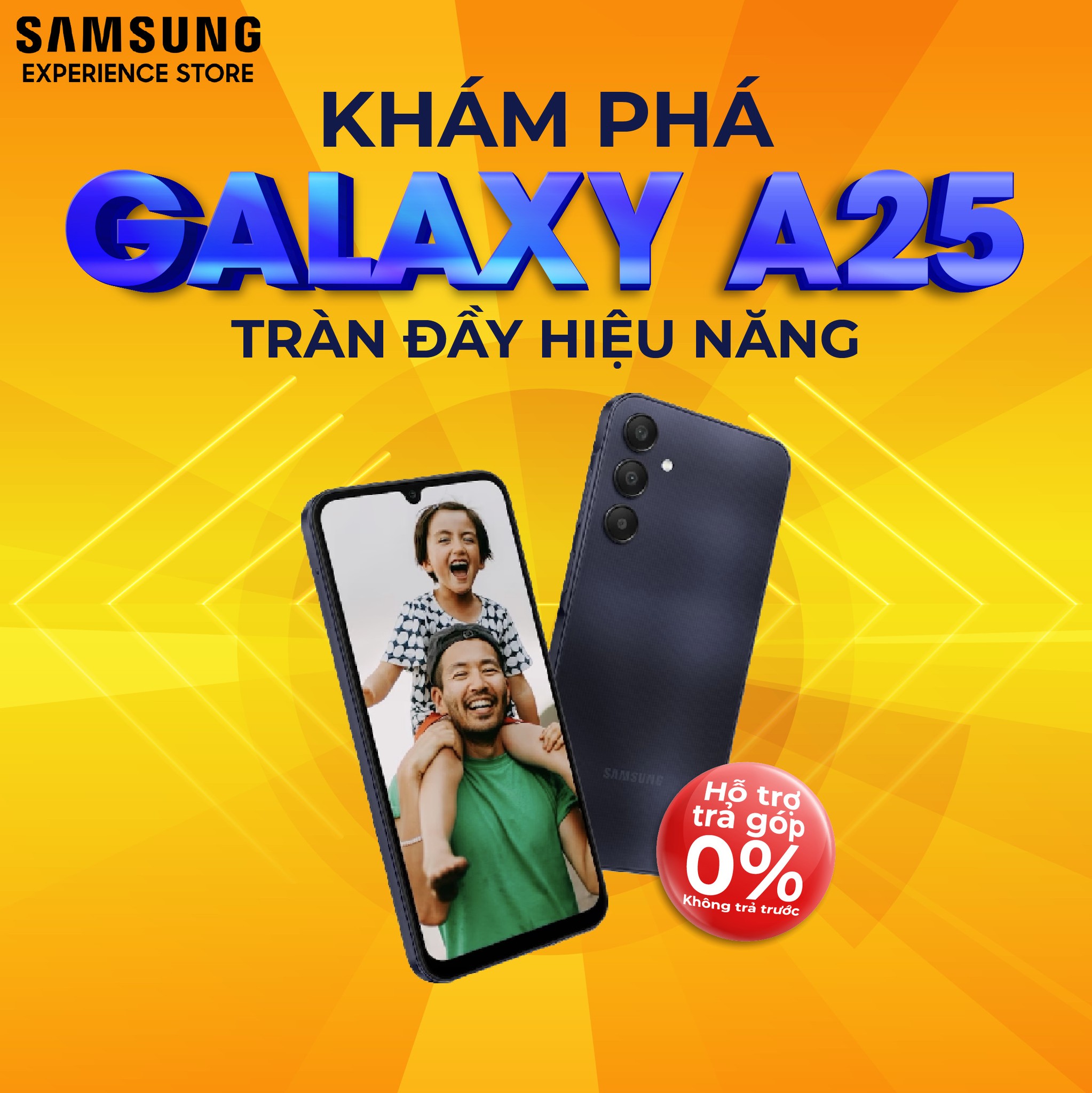 galaxy a25 tràn đầy hiệu năng