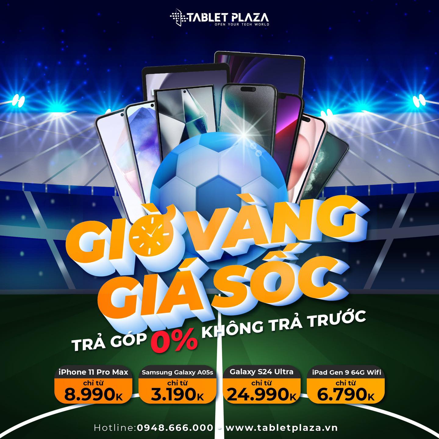 Cùng khám phá những deal sốc hôm nay cùng TabletPlaza TDM