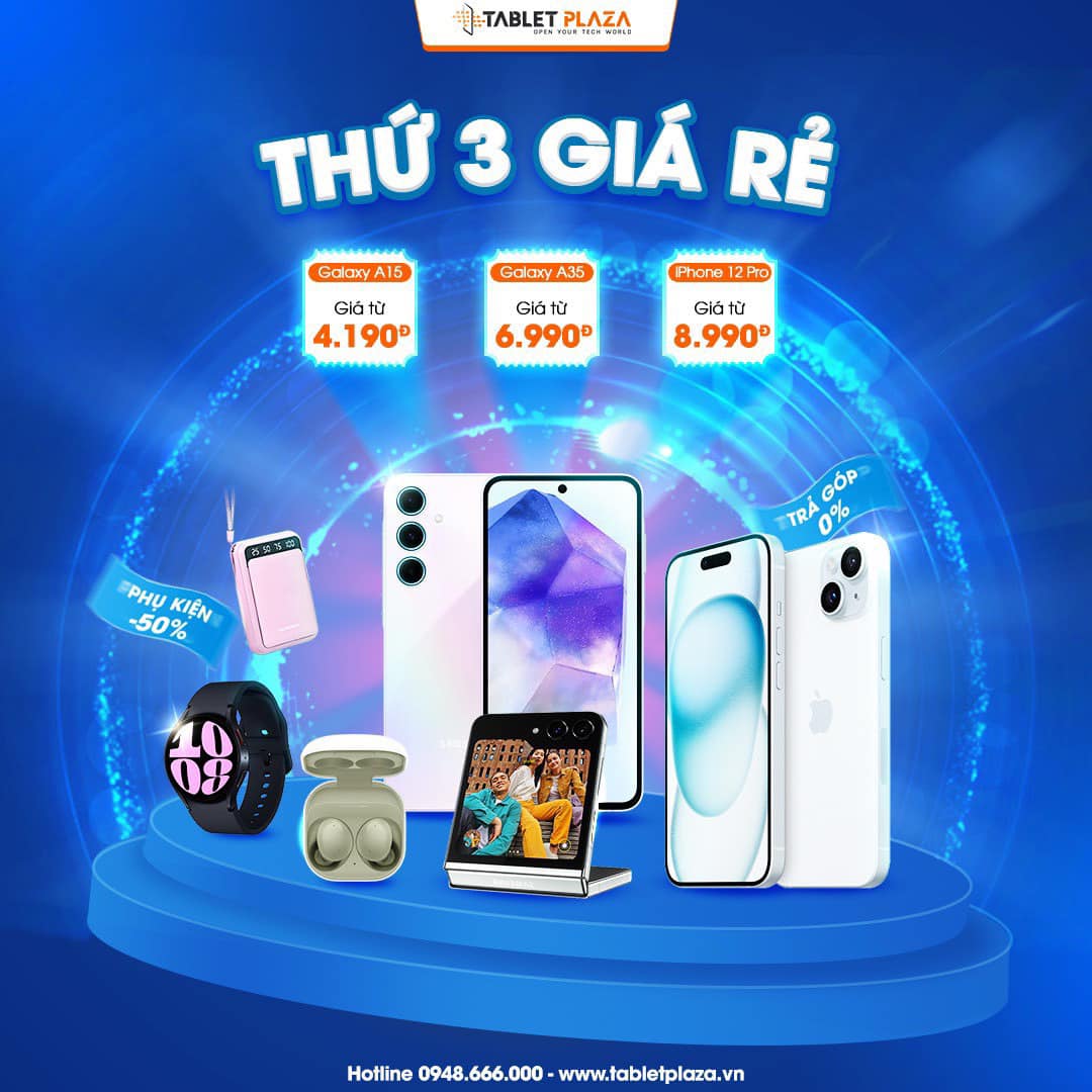 Chot ngay nhung uu dãi dau tuần cùng TabletPlaza TDM