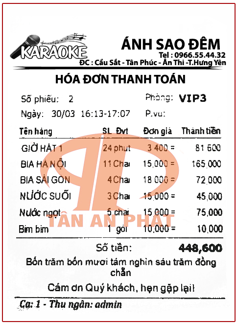 Lắp Đặt Phần Mềm Quản Lý -Tính Tiền Trọn Đời Cho Quán Karaoke Giá Rẻ