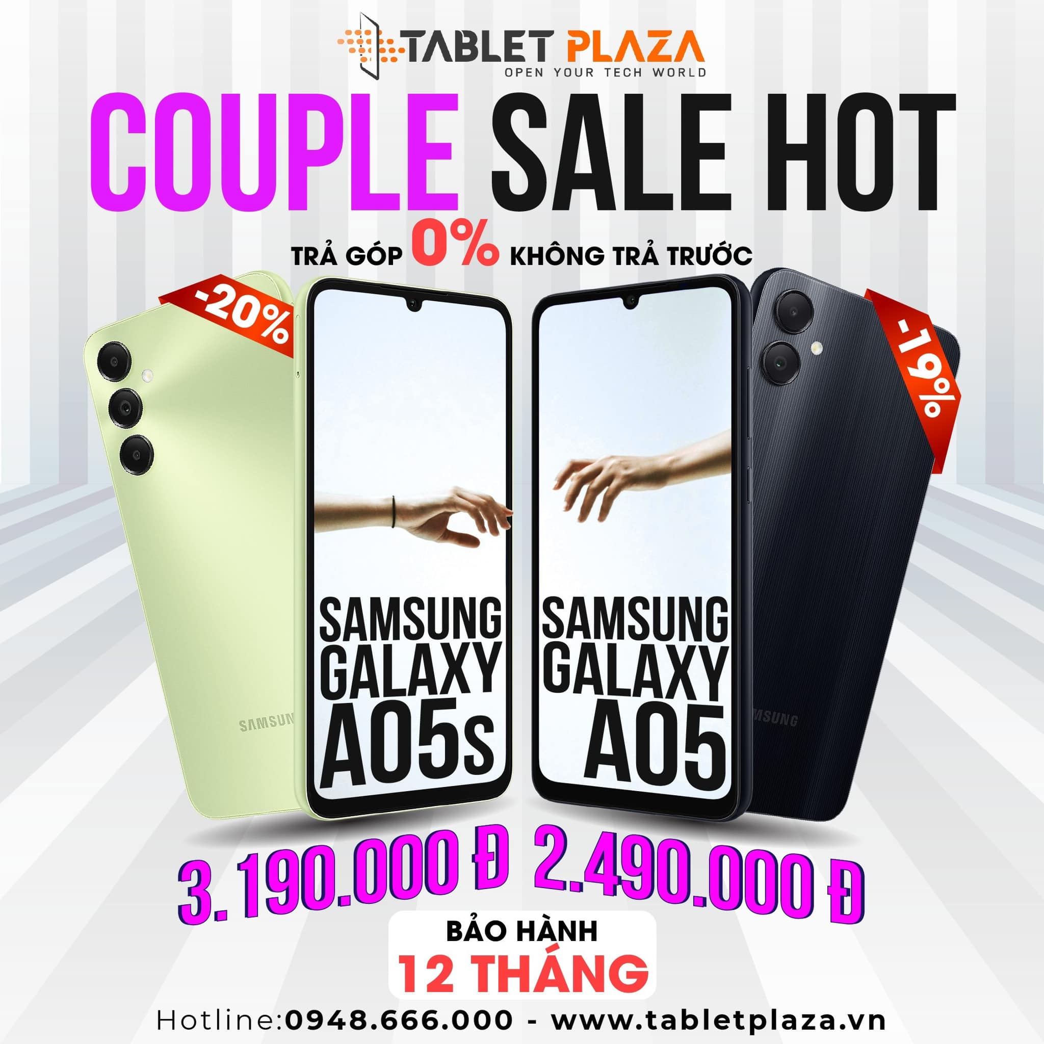 Bộ đôi Galaxy A05/A05S đang có giá siêu hời trong tuần khuyến mãi này