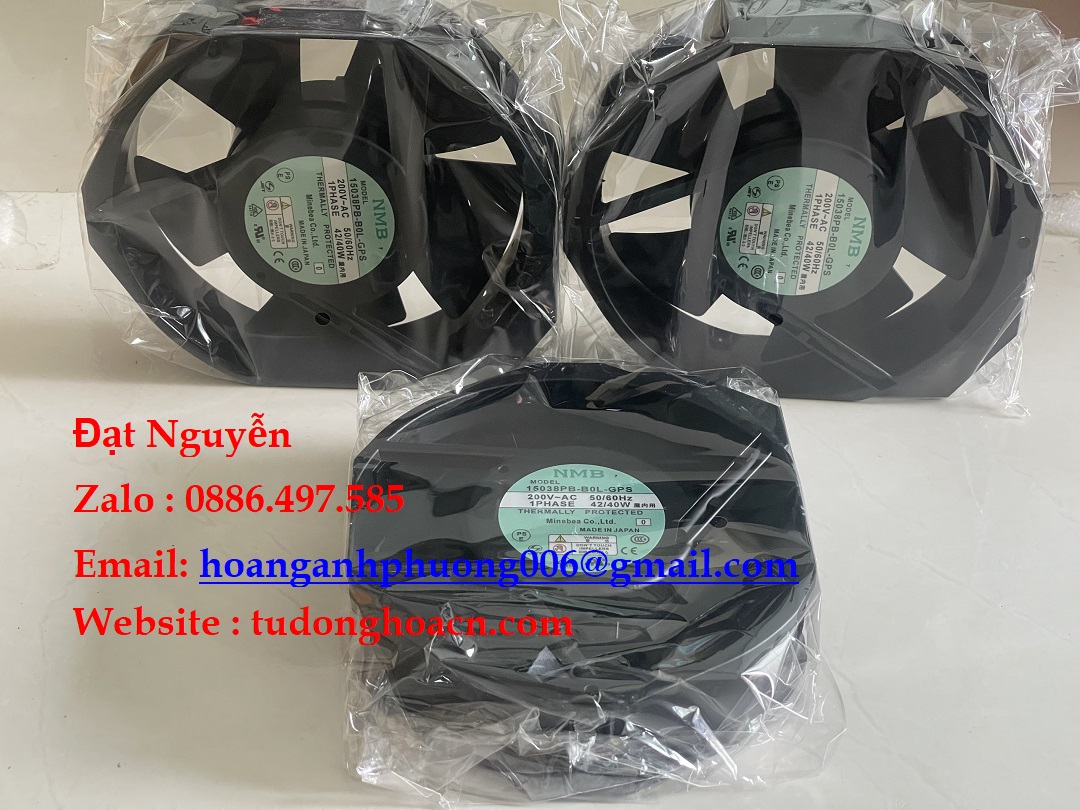 15038PB-B0L-GPS - Bộ quạt hút công nghiệp NMB