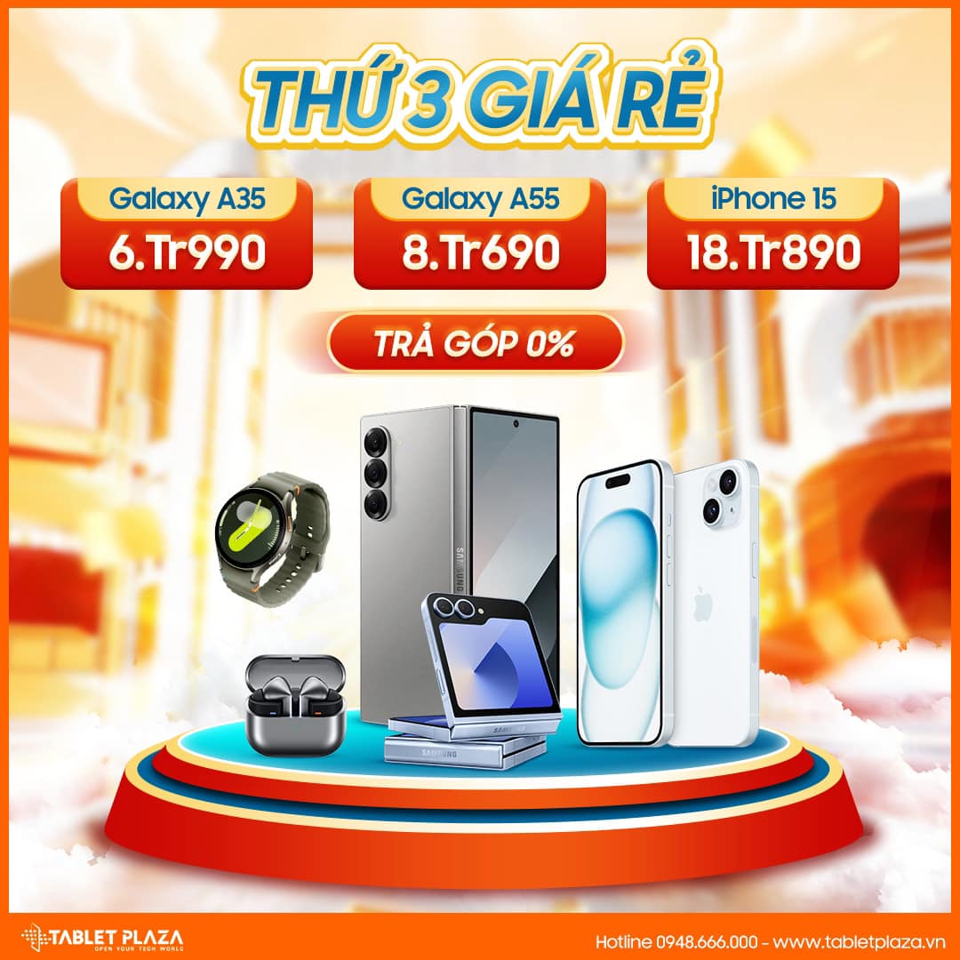 BỘ ĐƠI GALAXY Z FOLD6 i Z FLIP6 với bộ quà tặng đi kèm giá trị