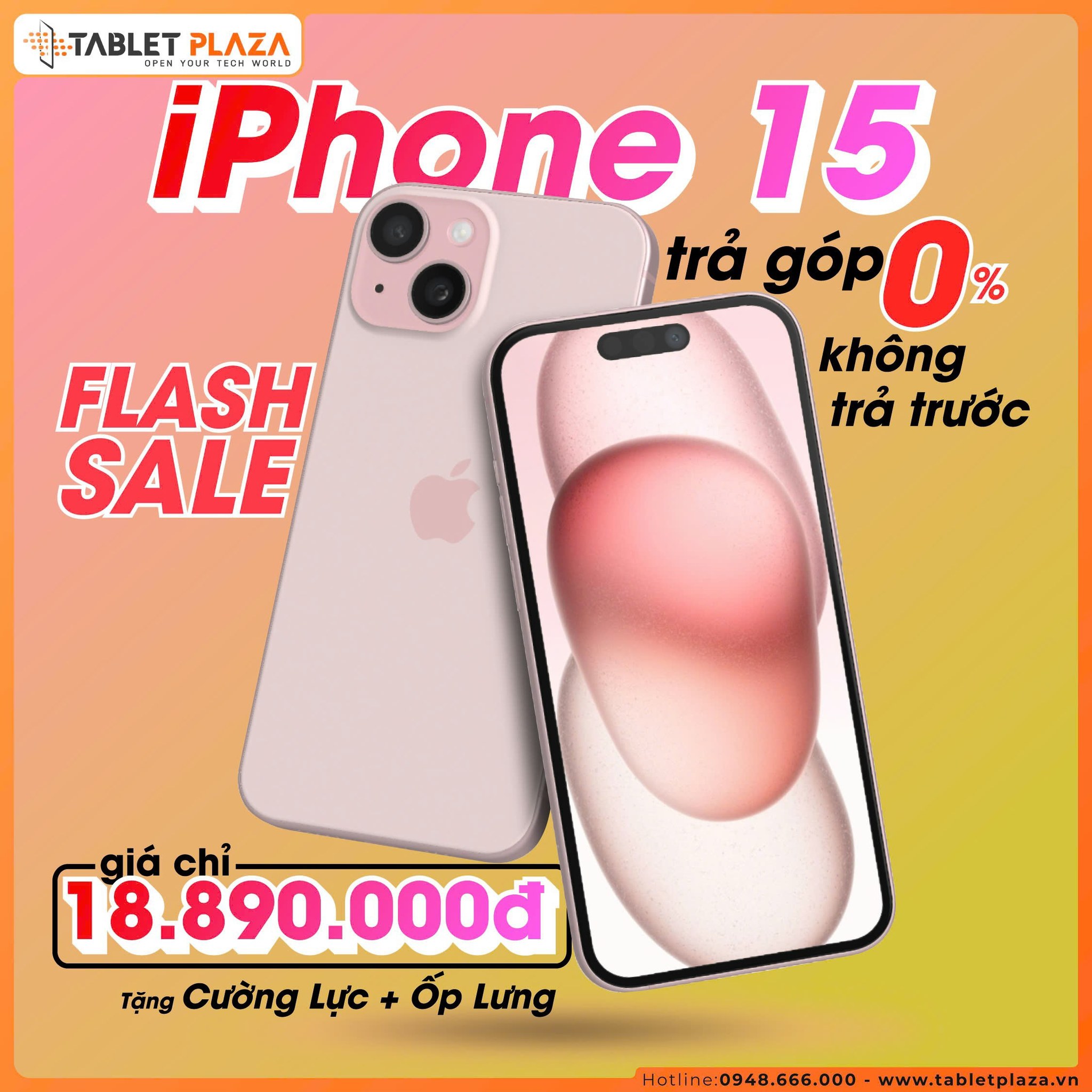 Iphone 15 128g Chính Hãng giá chỉ 18.890.000Đ
