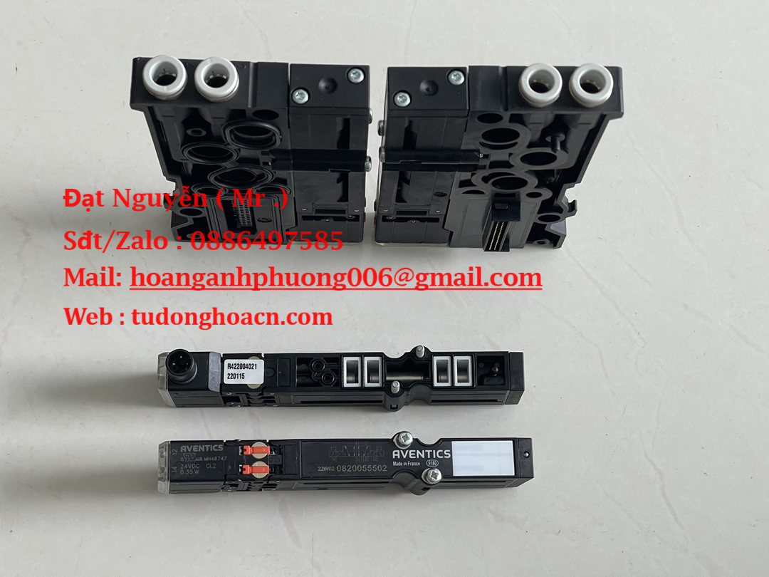 Van điện từ 0820 055 502 Aventics - Tối ưu hóa hiệu suất công nghiệp