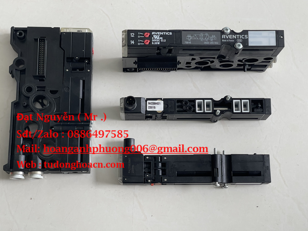 Van điện từ 0820 055 502 Aventics - Tối ưu hóa hiệu suất công nghiệp