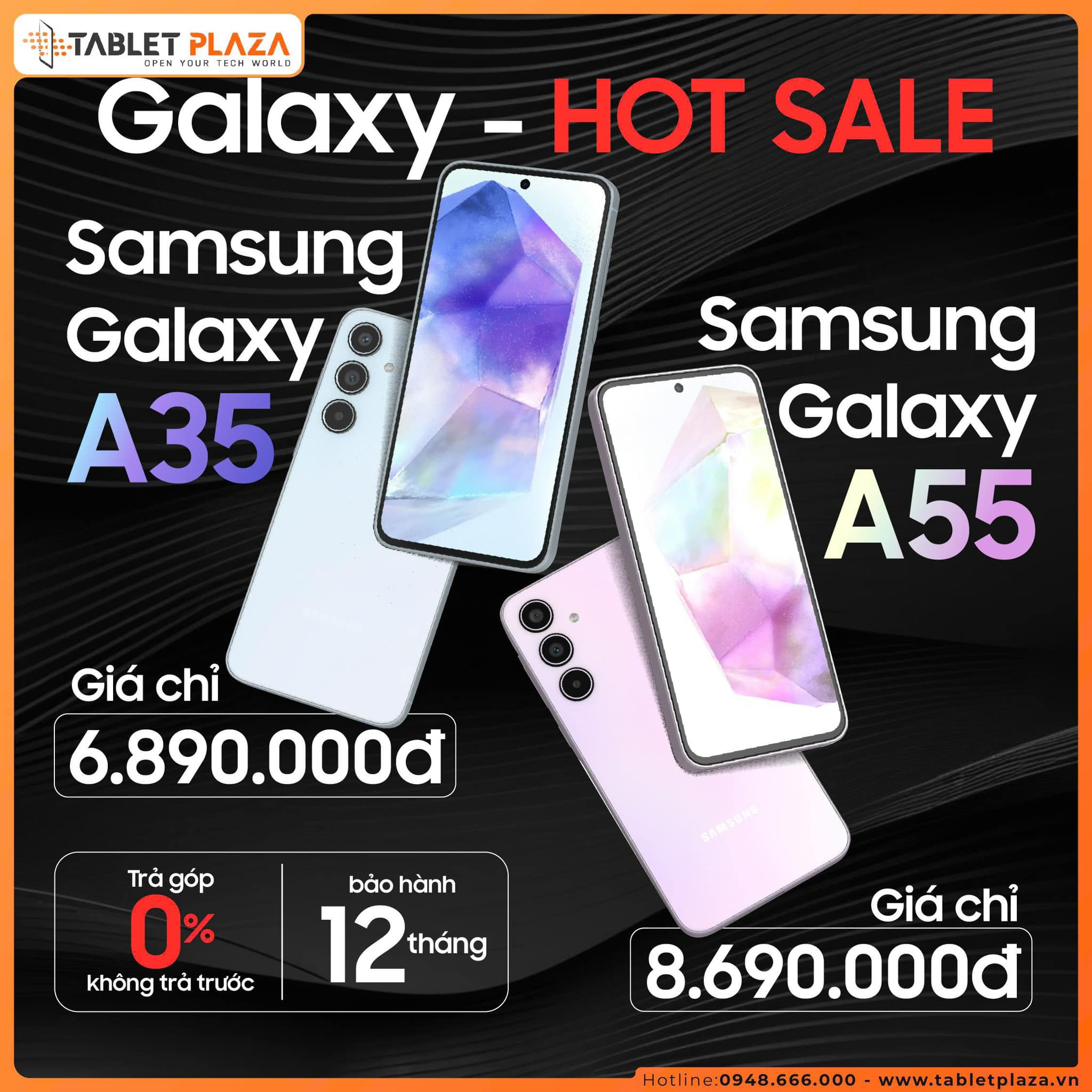 SAMSUNG GALAXY A55 l A35 - BỘ ĐÔI HOÀN HẢO