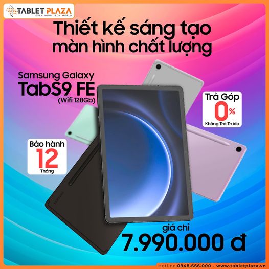 Màn hình rộng dễ dàng thao tác cùng Tab A9