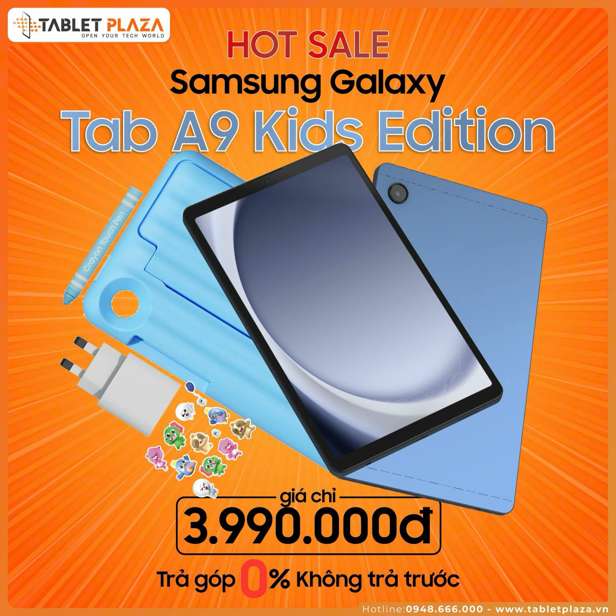 DEAL HỜI : GALAXY TAB A9 KIDS EDITION