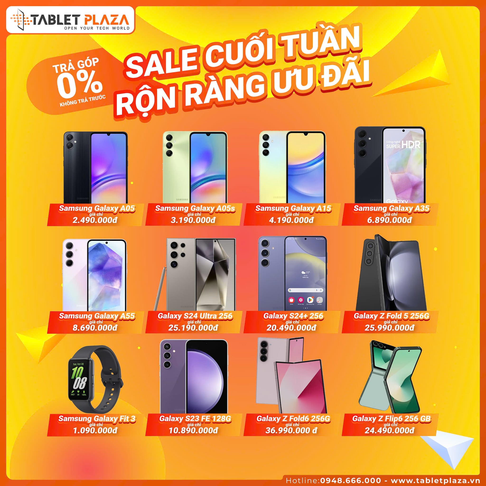 Gía siêu sốc cùng TabletPlaza Thủ Dầu Một