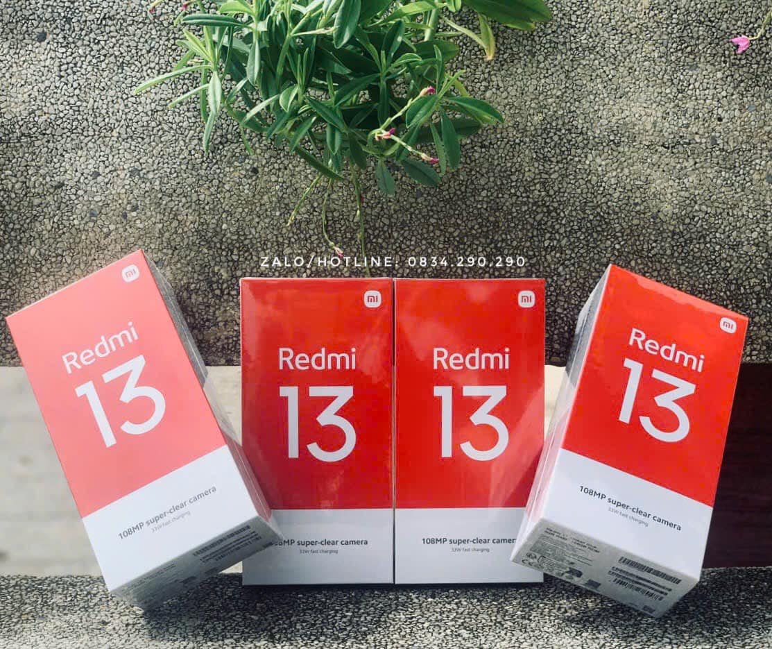 SIÊU PHẨM MỚI NHẤT XIAOMI REDMI 13 ĐÃ CÓ MẶT