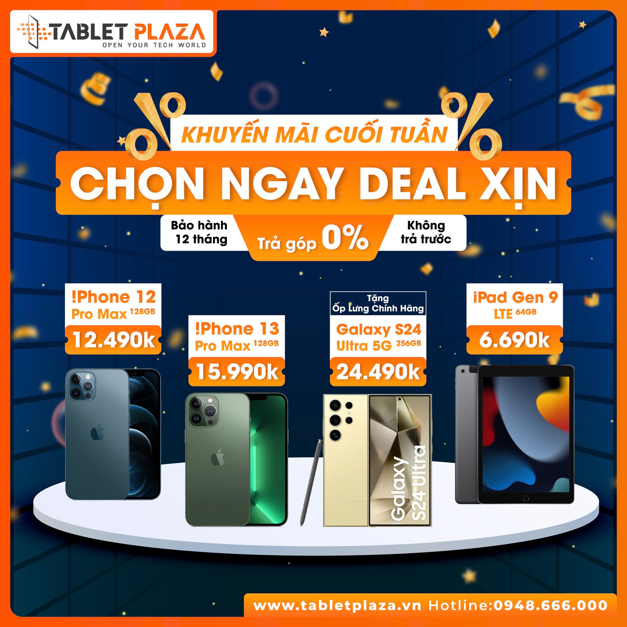 Chương trình siêu ưu đãi khuyến mãi cùng TabletPlaza TDM