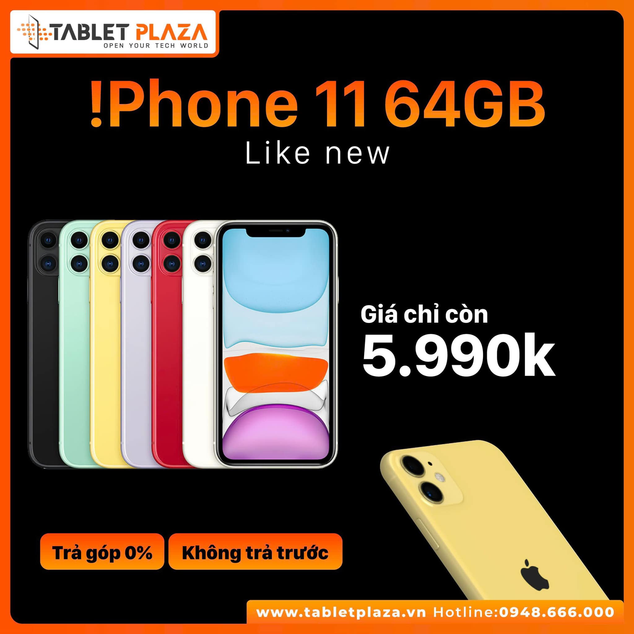 Iphone 11 gia sale chi con tu 5.990.000đ