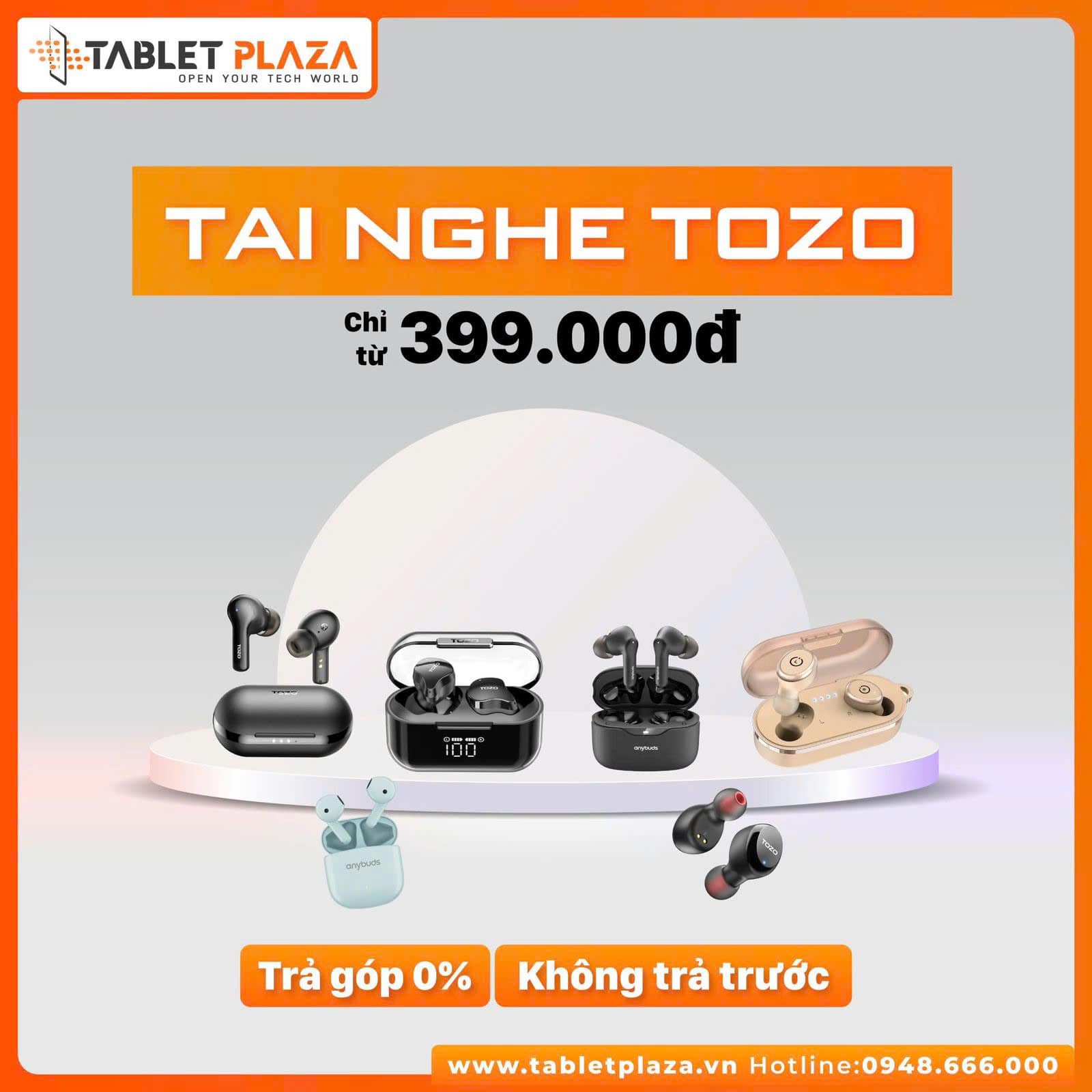 Tai nghe Tozo giá chỉ còn 399.000đ tại TDM