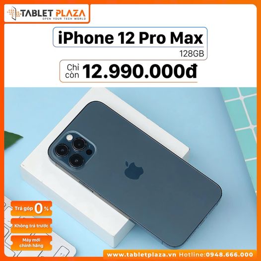 Chỉ 12tr sở hữu ngay Iphone 12 Promax likenew