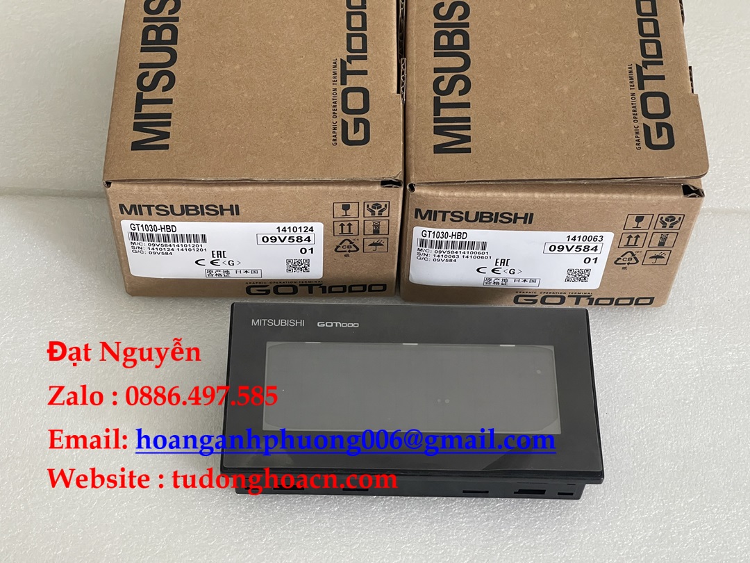 GT1030-HBD Màn hình HMI chất lượng cao, đáng tin cậy từ Mitsubishi