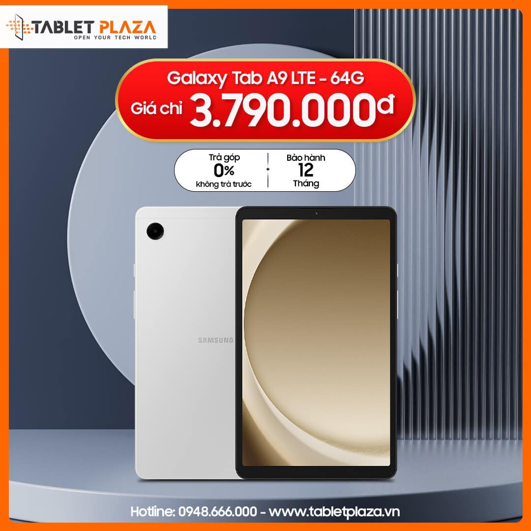 Hot sale Tab A9 4G giá sale chỉ còn 3.790.000đ