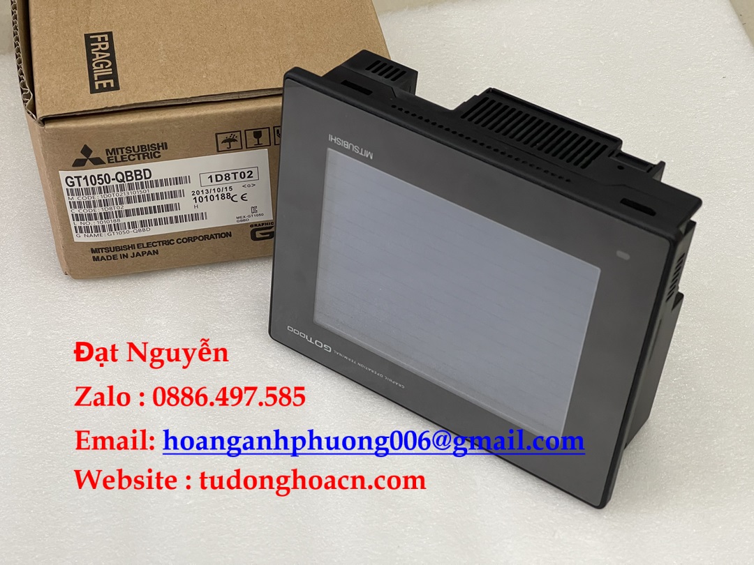 GT1050-QBBD Mitsubishi màn hình HMI tự động hóa với giá cạnh tranh