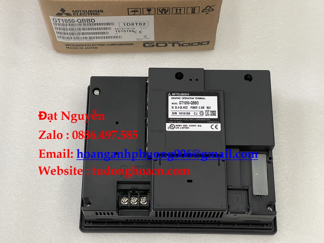 GT1050-QBBD Mitsubishi màn hình HMI tự động hóa với giá cạnh tranh