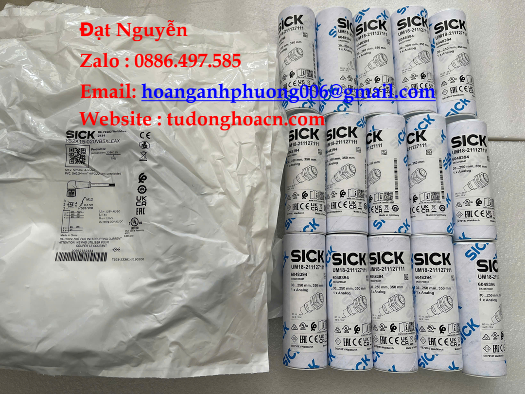 SICK UM18-211127111 Cảm biến đo khoảng cách chính xác cao