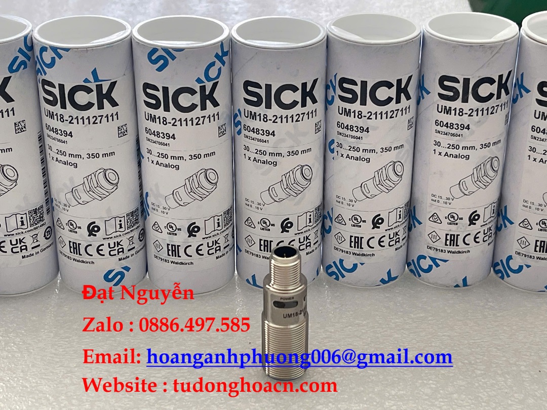 SICK UM18-211127111 Cảm biến đo khoảng cách chính xác cao