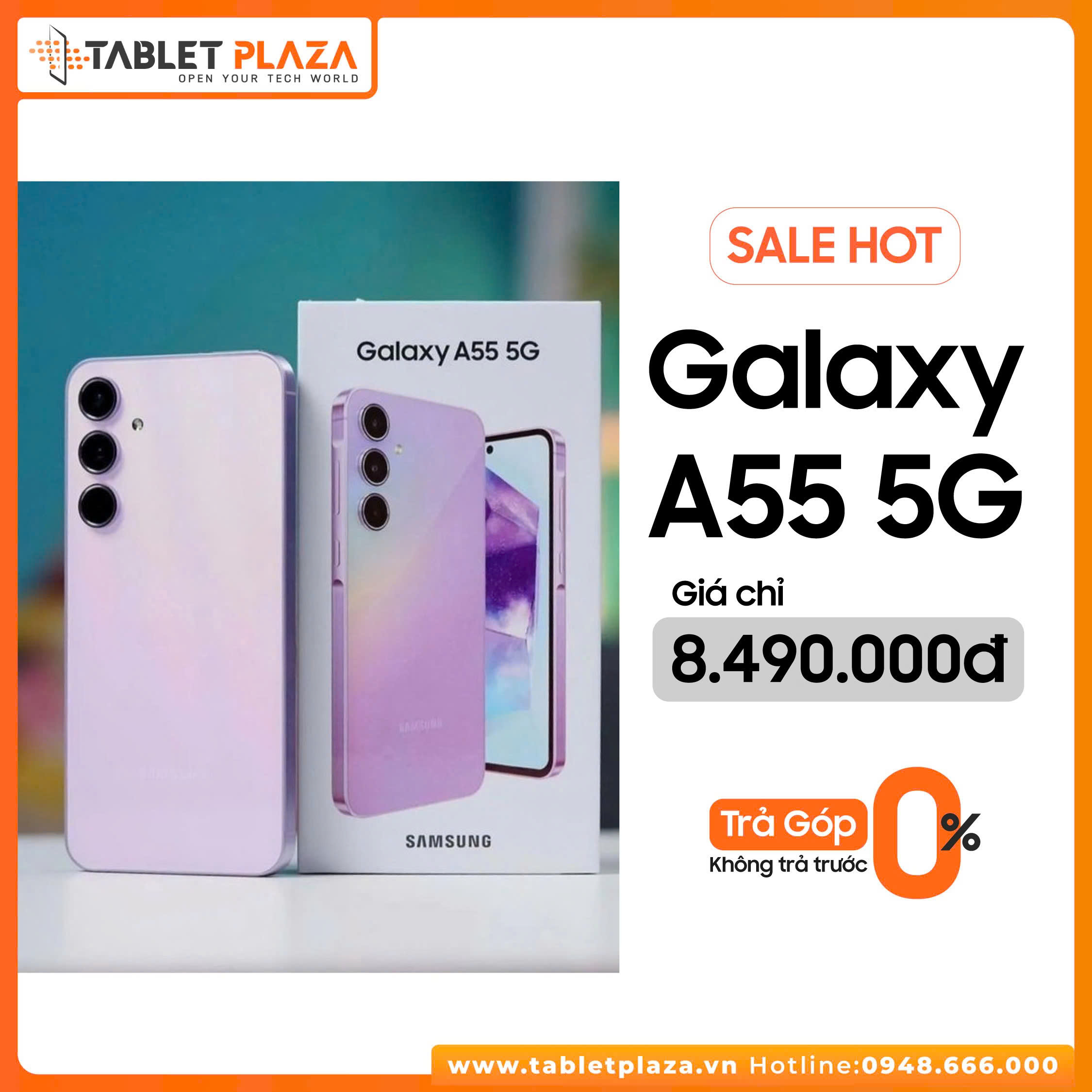 Best sale siêu phẩm Galaxy A55 tại Tablet Plaza