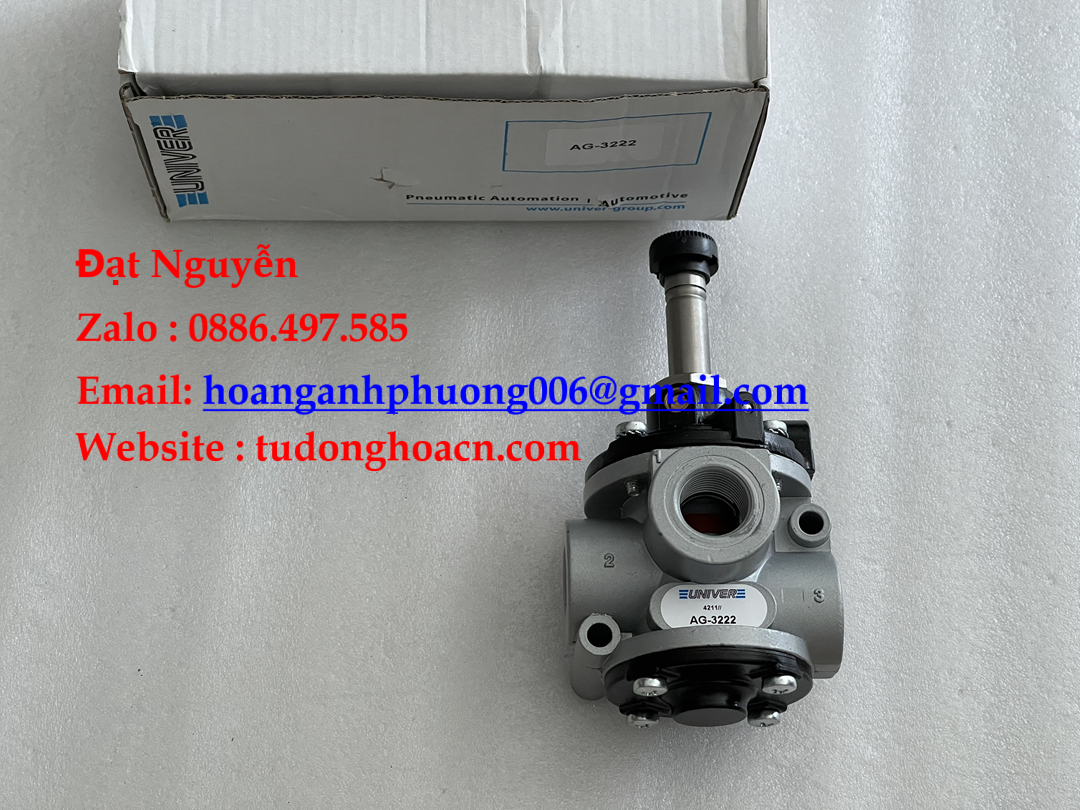 Van FAG-3222 của Univer sản phẩm tối ưu cho hệ thống khí nén