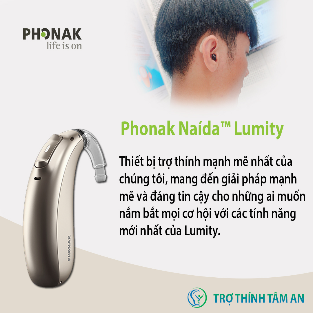 Lumity tận hưởng âm thanh cuộc sống rõ nét