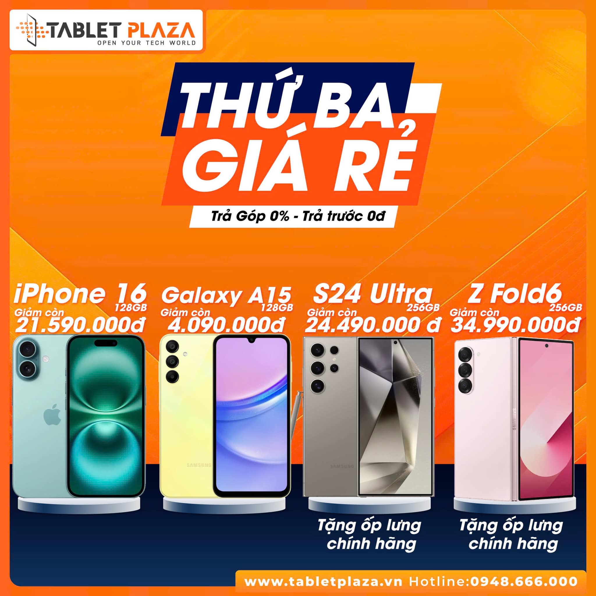 Săn voucher giảm giá tới 50% cùng TabletPlaza