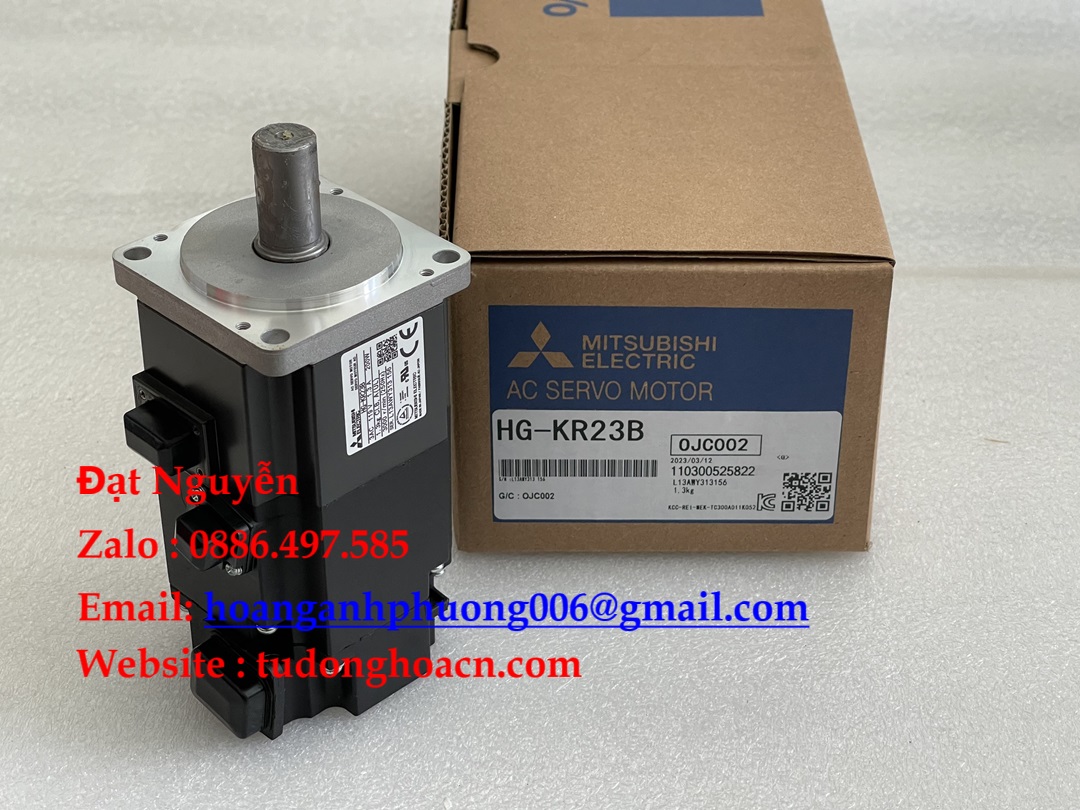 Động cơ servo HG-KR23B Mitsubishi ứng dụng TĐH Vượt trội