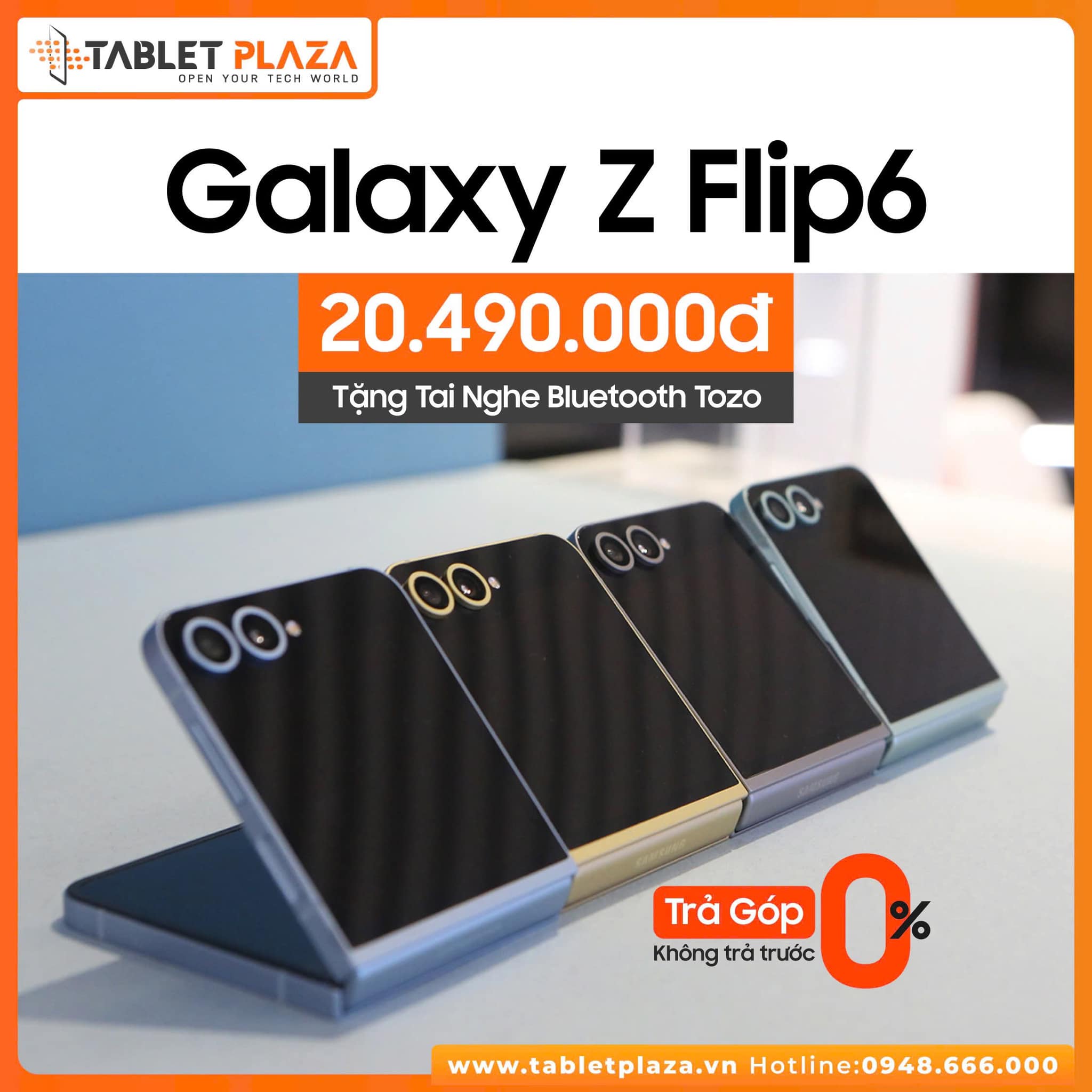 Hoàn thiện hơn với Samsung Galaxy Z Flip 6