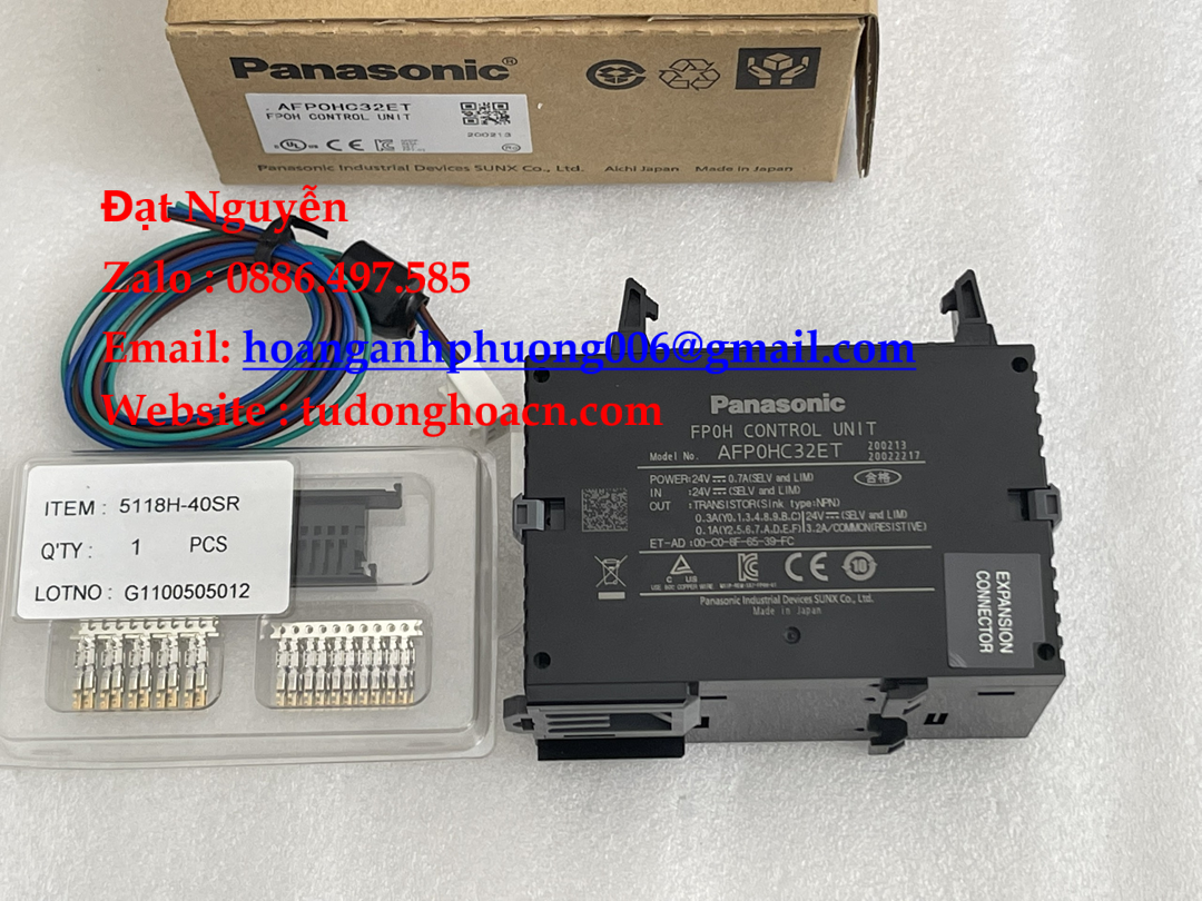 Bộ điều khiển AFP0HC32ET Panasonic lựa chọn hoàn hảo cho tự động hóa