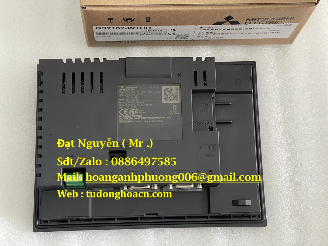 Bộ màn hình công nghiệp Mitsubishi GS2107-WTBD màn hình HMI giá tốt