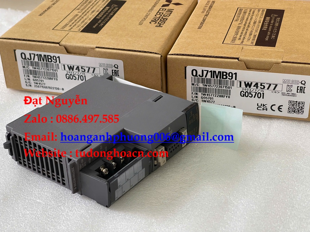 Bộ mô đun QJ71MB91 Mitsubishi hàng chính hãng giá rẻ