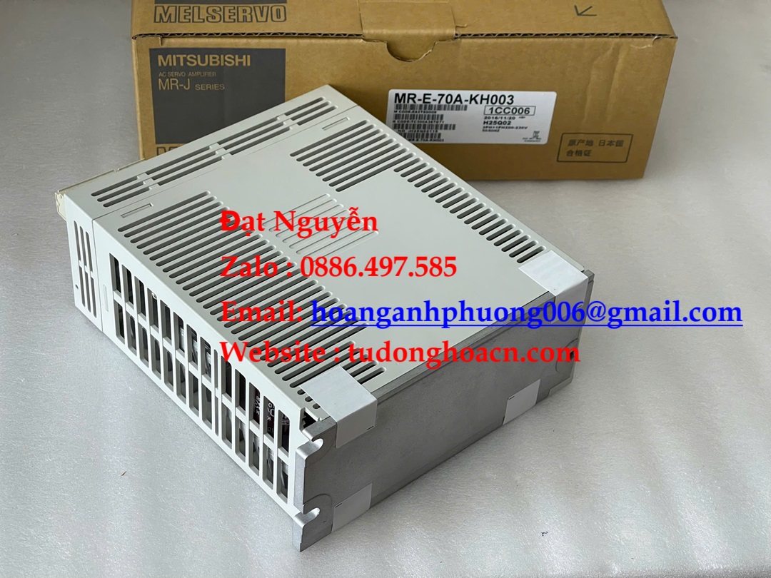 Bộ điều khiển MR-E-70A-KH003 Mitsubishi Giải Pháp điều khiển servo