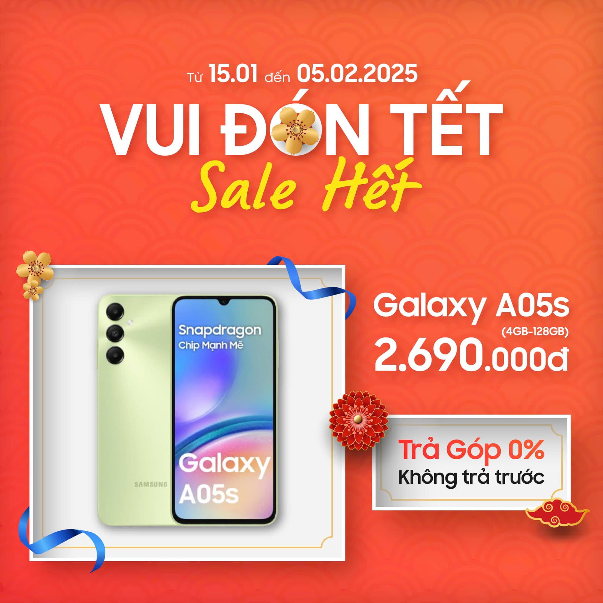 Vui đón Tết sale hết mùng cùng Tablet TDM