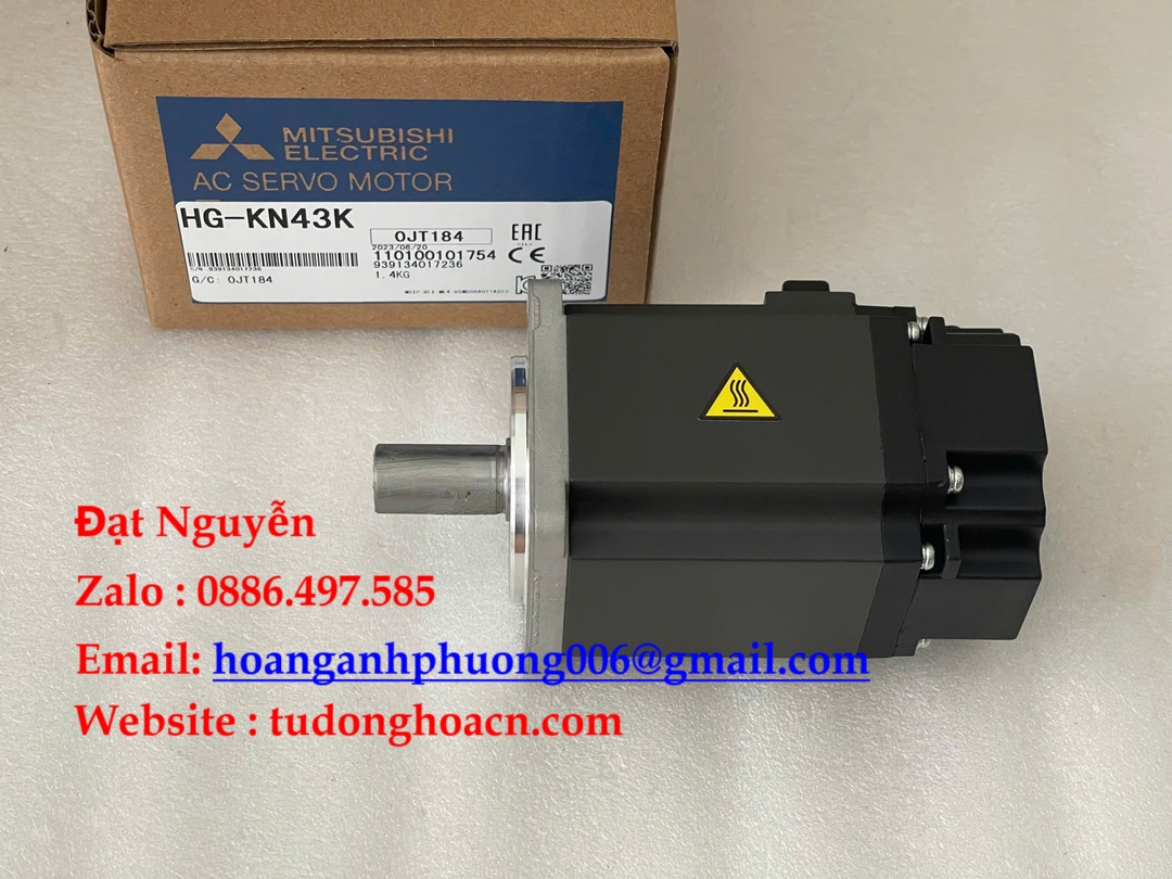 Động cơ Servo Mitsubishi HG-KN43K hành chính hãng giá tốt nhất