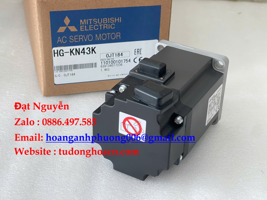 Động cơ Servo Mitsubishi HG-KN43K hành chính hãng giá tốt nhất