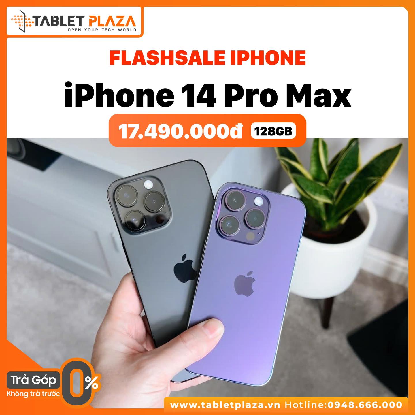 Gía tốt cho Iphone 14 Promax chỉ từ 17.490.000đ