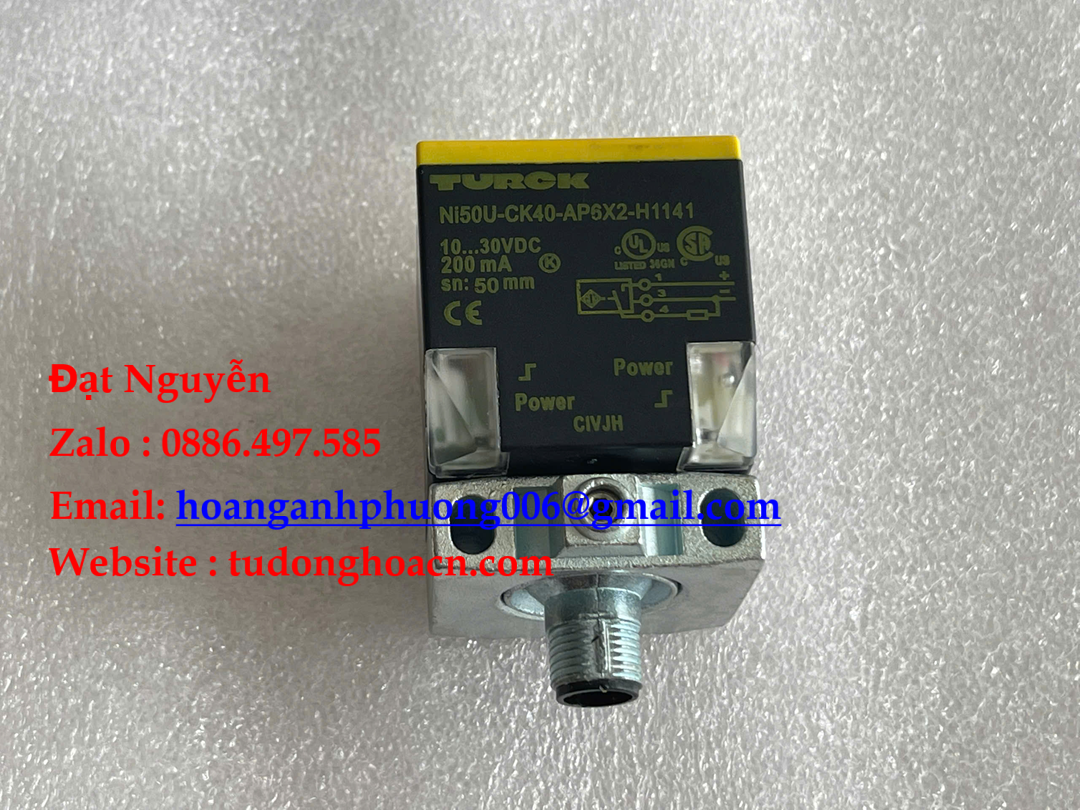Ni50U-CK40-AP6X2-H1141 cảm biến từ Turck với độ chính xác cao