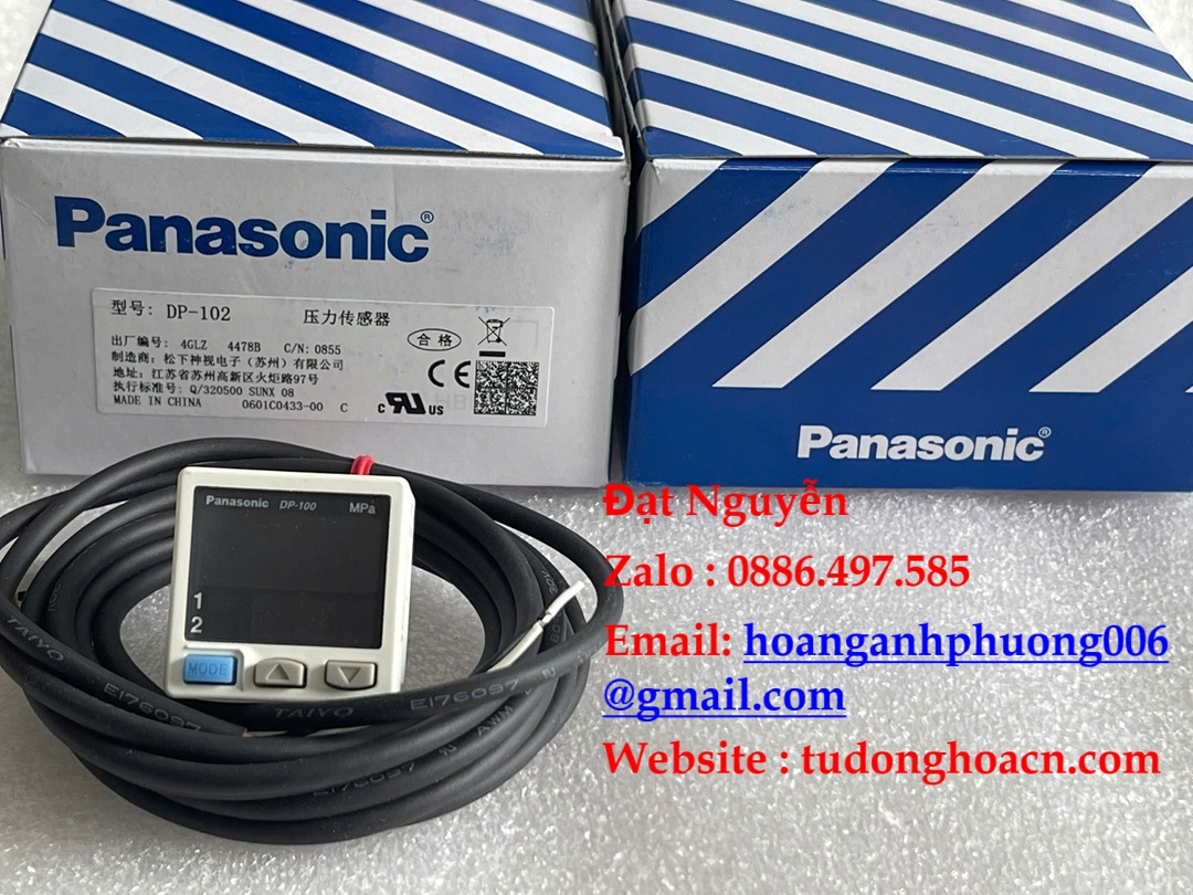 DP-102 Panasonic cảm biến áp xuất hiệu quả tiết kiệm năng lượng