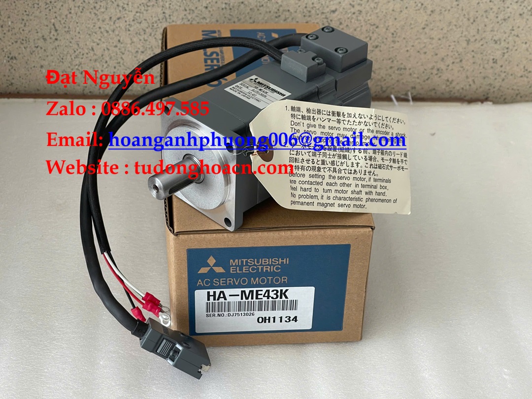 HA-ME43K bộ động cơ servo Mitsubishi chính hãng chất lượng cao