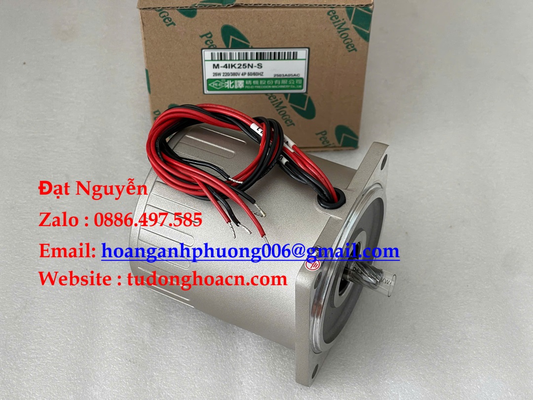 PeeiMoger M-4IK25N-S động cơ giảm tốc 220V chất lượng cao