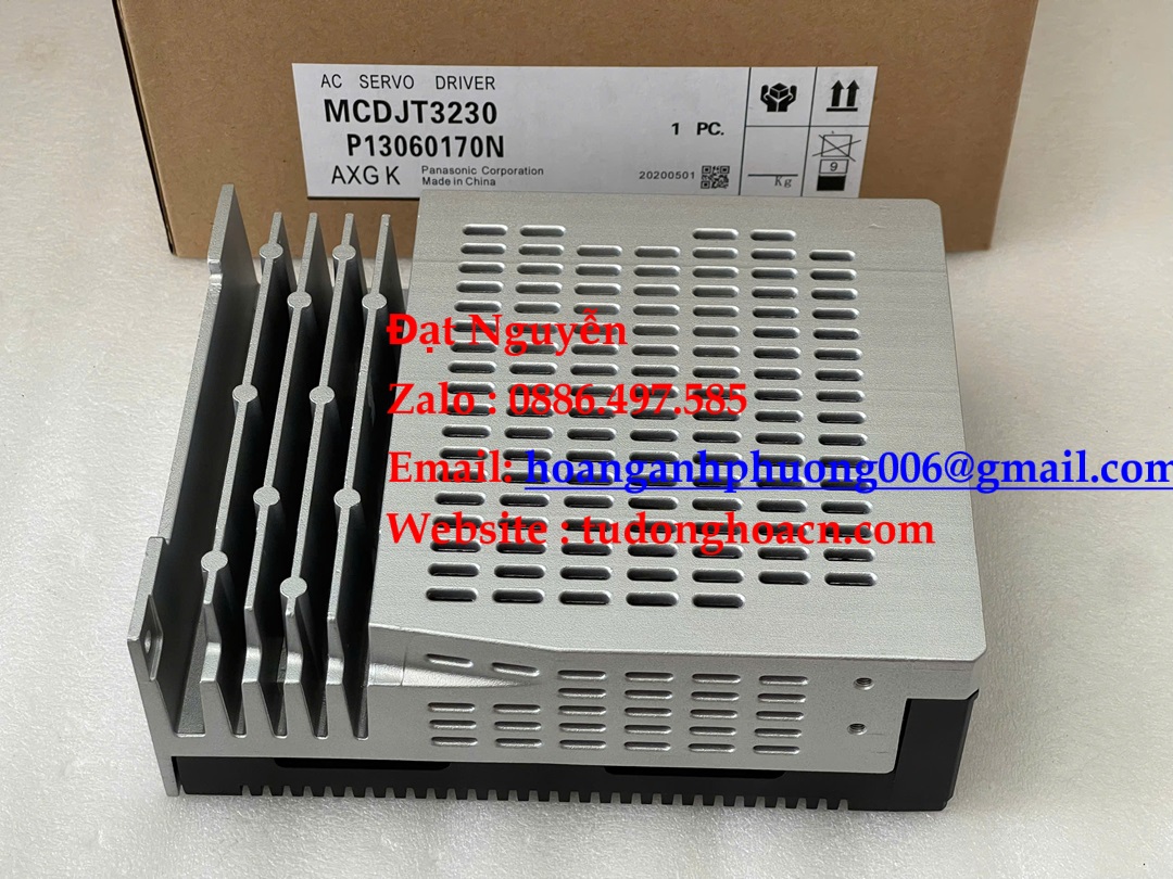 MCDJT3230 Panasonic Servo driver mạnh mẽ tối ưu hiệu suất