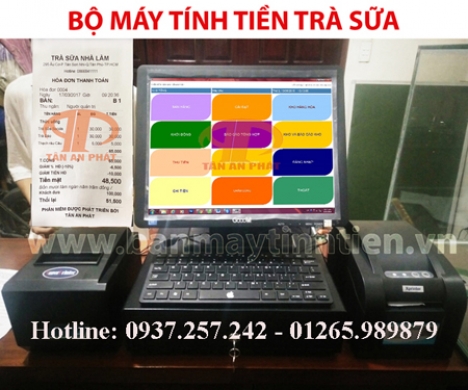 MÁY TÍNH TIỀN cho quán trà sữa tại Quảng Bình, Quảng Trị, Thừa Thiên Huế