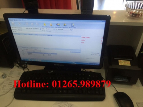 Máy tính tiền rẻ cho shop đồ thể thao, phụ kiện thời trang tại Hải Dương, Bắc Ninh, Vĩnh Phúc