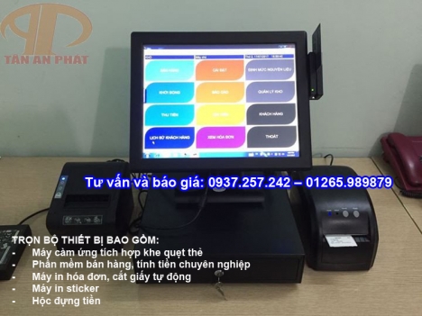 TRỌN BỘ THIẾT BỊ TÍNH TIỀN CHO QUÁN NHẬU, NHÀ HÀNG